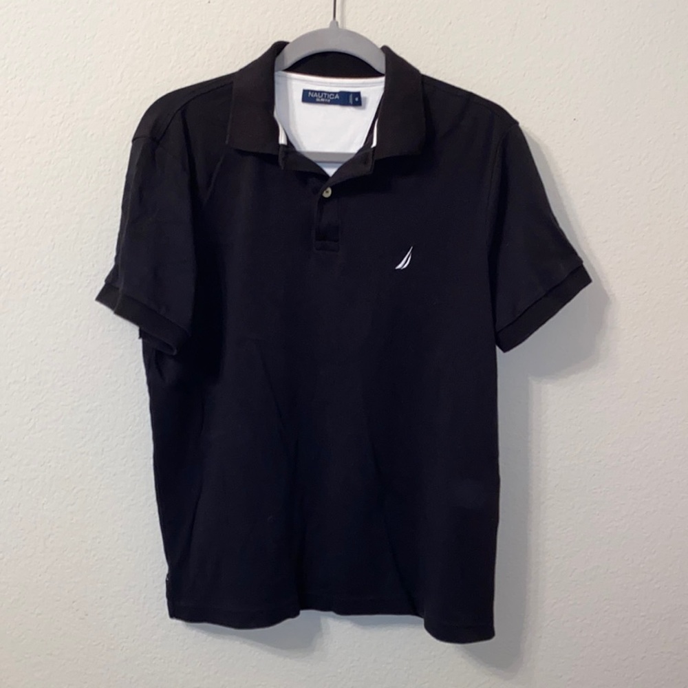 Nautica Mens Medium Slim Fit Polo